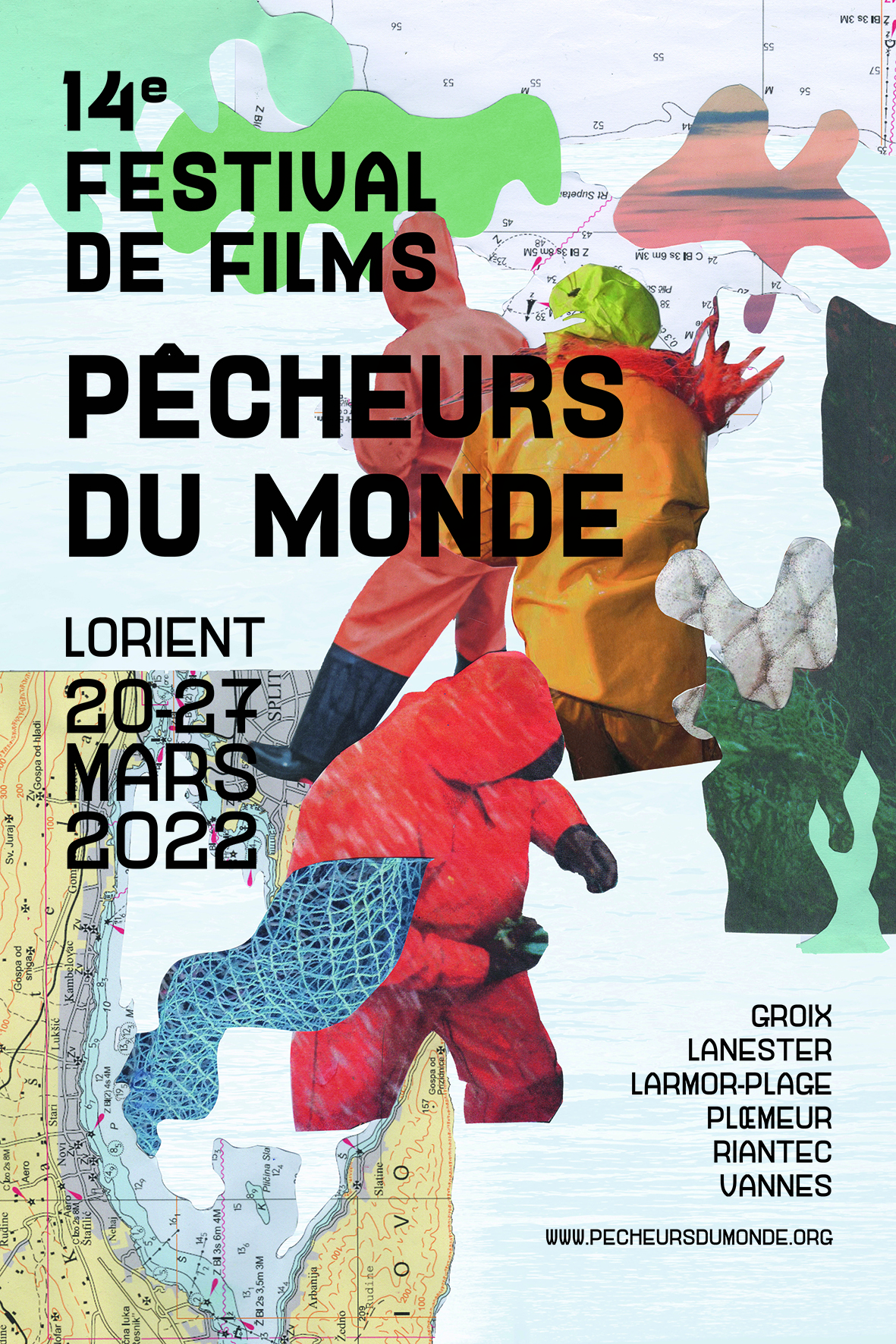 Affiche de la 14e édition©Blandine Brigand - en collaboration avec l'EESAB- site de Lorient